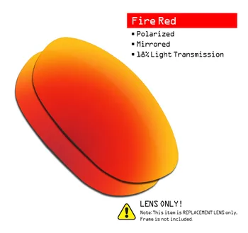 SmartVLT 2 Poros, Poliarizuota Akiniai Pakeitimas Objektyvai už Oakley Five 2.0 Ice Blue ir Ugnies Raudona