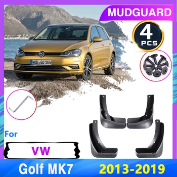Mudflaps Mudguard Sparnas Volkswagen VW Golf 7 Mk7 2013~2019 M. M. 2018 Splash Purvo Apsaugai Atvartais, Automobilių Reikmenys Prekės