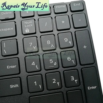 Remontas Jums Gyvenimo Nešiojamojo kompiuterio Klaviatūra Dell Inspiron 15 3000 5000 serijos AR Išdėstymo, apšvietimo Pakeitimas klaviatūros naujas
