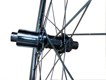 Individualų logotipas Visas anglies kelių diskiniai stabdžiai dviratis dviračio ratų center lock 142*12 38mm/50/60/88 su logotipu, galima