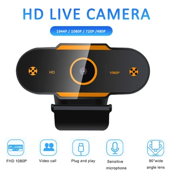 Auto Fokusavimo 1080P HD Kamera, web kamera, integruotas Mikrofonas Samrt webcam-Live Transliacijos Vaizdo skambučiai į Namus Konferencijos Darbą