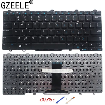 GZEELE Naujas lietuvių nešiojamojo kompiuterio klaviatūra Dell Latitude 3340 E3340 E5470 JAV versija be rėmo 9Z.NB2UC.A01