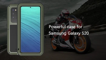S20+ MEILĘ MEI Vandeniui Case For Samsung Galaxy S20 Ultra S20 Plus Smūgio Atveju Purvo Įrodymas, Atsparus Vandeniui, Metalo Šarvai Padengti 20 S