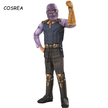 Thanos Raumenų Cosplay Kostiumų Vaikams Endšpilis Supermeno Kostiumas Vaikas Helovinas Thanos Kostiumas Zentai Karnavalas Kostiumas