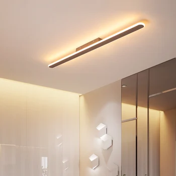Minimalizmas led Šviestuvo šviesos, Miegamojo, koridoriaus Office plafonnier led šiaurės apdailos namų šiuolaikinės liustra įrenginiai