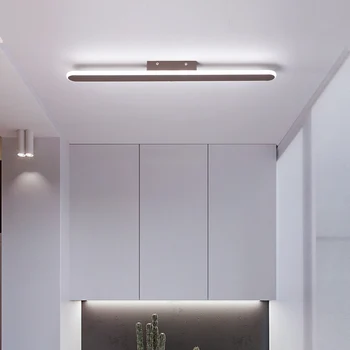 Minimalizmas led Šviestuvo šviesos, Miegamojo, koridoriaus Office plafonnier led šiaurės apdailos namų šiuolaikinės liustra įrenginiai