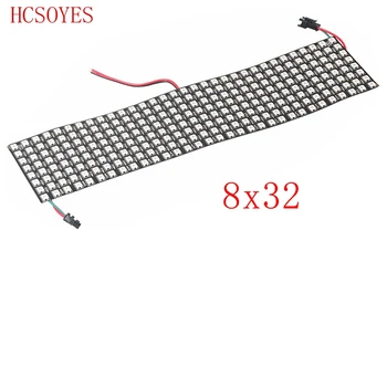 16x16 8x32 8x8 led Pikselių WS2812B Skaitmeninis Lanksti LED Panel Atskirai pasiekiama Visą Svajonių Spalva DC5V