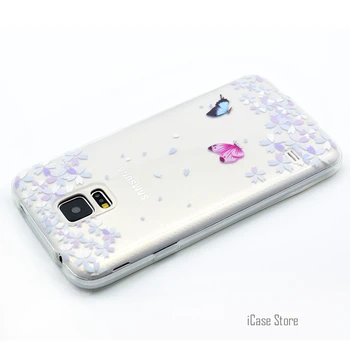 Aukštos Kokybės Mielas Animacinių Filmų Telefono Dėklas Samsung Galaxy S5 Mini Minkšto Silikono Phonet Casi Siųskite Csse Padengti Cas Galaxy S7 Krašto