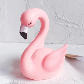 Flamingo Tortas Topper Vestuvių Statulėlės Dalyvavimas Apdaila, Jubiliejus, Vaikų, Suaugusiųjų Gimtadienio Tortas Dekoravimo Įrankių Rinkinys