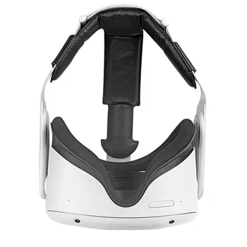 Ekrano užsklandą Pagalvėlė Trinkelėmis Galvos Dirželis Oculus Quest 2 VR Ausines Sumažinti Galvos Slėgio Fix Dirželis Quest2 VR Priedai