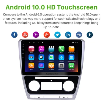 Seicane Android 10.0 10.1 colių Automobilinis Multimedia Player 
