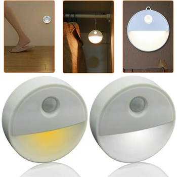 Judesio Jutiklis + Šviesos Jutiklis LED Naktinis Apšvietimas Žmogaus Kūno Indukcijos Magnetinis Vaikų Kambario, Miegamojo Puošimas Sieniniai Šviestuvai Laiptų