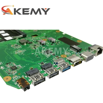 Akemy X751NV originalus mainboard ASUS X751NA X751N Nešiojamas plokštė X751NV mainboard su 4GB-RAM N3150 / N3160
