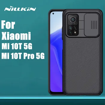 Nillkin CamShield Skaidrių Kameros Dangtelis Xiaomi 10T Pro Mi10T 5G Nillkin Skaidrių Apsaugoti Objektyvo Apsaugos Dangtelis Xiaomi Mi 10T