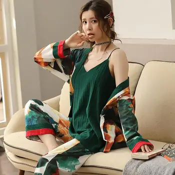 Naujas Pajama Komplektai Moterų Japonų Stiliaus Medvilnės Pižama Moterų Plius Dydžio Namų Moterų Rūbeliai Kawaii Sleepwear Kostiumas