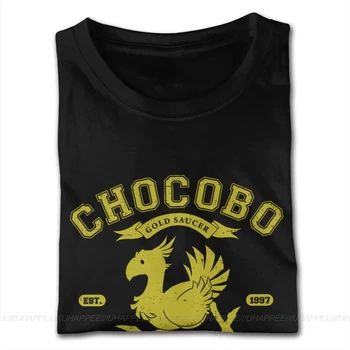 Chocobo Spausdinti Marškinėliai Didelio Dydžio Žmonėms Logotipą, Trišakiai Marškinėliai