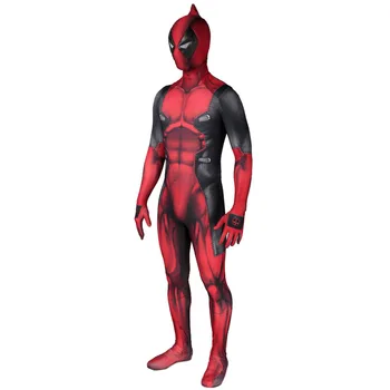 Suaugusiųjų/Vaikų deadpools Helovinas kostiumas su kauke cosplay Kostiumai Super herojus Visą Bodysuits kostiumai šalis dress up fantazijos