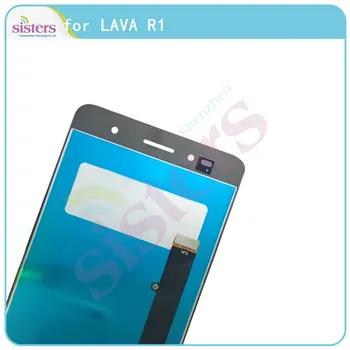 Skystųjų KRISTALŲ LAVA R1 LCD Ekranas LCD Ekranas LAVA R1 Jutiklinis Ekranas skaitmeninis keitiklis Telefonu Remontas Dalies Pakeitimas Originalo Išbandyti Darbo