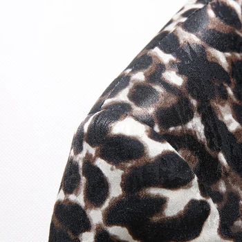 Italų Dizaineris Prabangos Prekės ženklo Vyrai Vestuvių Kostiumai 2019 Slim Fit vyriški Leopard Kostiumas Prom Tiktų Žmogui Aukštos Kokybės Etape Dėvėti 90070