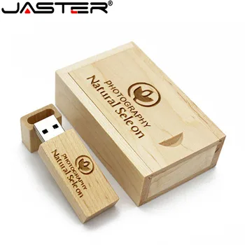 JASTER Mediniai bambuko+box USB 