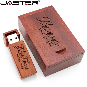 JASTER Mediniai bambuko+box USB 