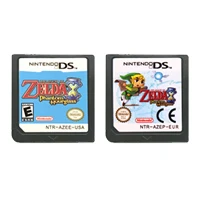 DS Žaidimų Kasetė Konsolės Kortelės Legenda Zeldaa Phantom smėlio laikrodis Nintendo DS