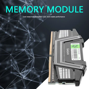 RAM Moduliai 2400MHz DDR4 8GB 16GB 288Pin Atminties Lustas Šilumos šalintuvai (radiatoriai) Valdybos Office Rūpestinga Stalinių Kompiuterių Reikmenys