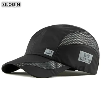 SILOQIN Reguliuojamo Dydžio vyriški Tuščiaviduriai Akių Bžūp Beisbolo kepuraitę 2020 Metų Vasaros Plonas Kvėpuojantis Skrybėlę Moterų Markių Sporto Kepurės Porą Skrybėlę