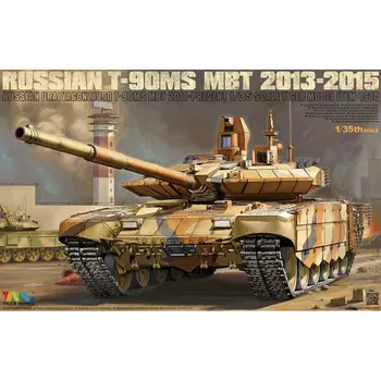 Tigras Modelis 4610 1/35 rusų T-90MS Pagrindinis Tankas 2013-M. - Masto Modelis Kit