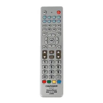 Combinational Nuotolinio Valdymo Sužinoti, TV SAT DVD CBL DVB-T AUX Universalų valdiklį Su Kodu E812 Chunghop