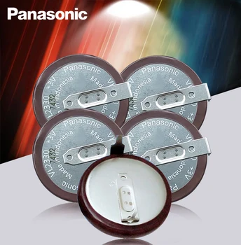 5pc Panasonic Originalus VL2330/HFN 3V 50mah 180 laipsnių Įkrovimo Baterija (akumuliatorius geros kokybės