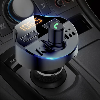 Greitai Įkrauti 3.1 Automobilinio Įkroviklio Bluetooth 5.0 Dvigubas USB Automobilinis Telefono Kroviklis Jaguar XF X tipo XJ S-Type 2000 M. F-TIPO JAG XE XF XJ