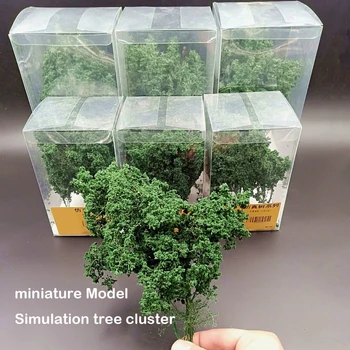 Miniatiūriniai Scenarijų, modelis, Modeliavimas medžių grupių Smėlio Stalas 