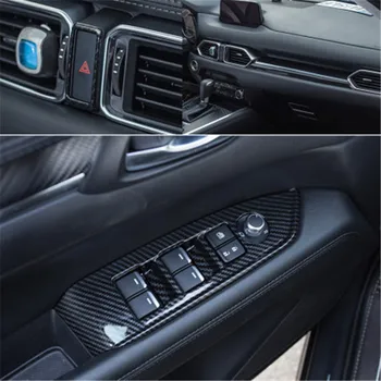 Automobilių optikos dėl Mazda cx-8 CX 8 2019-2020 ABS centrinis valdymo skydelio oro išleidimo pavarų dėžė lango pakėlimo skydelio apdaila