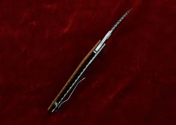 Atstumas kaina SJ75 sulankstomas peilis D2 blad titano G10 rankena lauko kempingas medžioklės įrankis vaisių peiliai taktika EDC įrankis