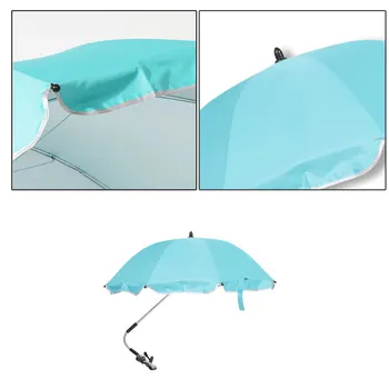Kūdikio Vežimėlis Skėčio Apsauga nuo Lietaus, Nešiojamas Vaikų Vežimėlis skėtį nuo saulės Extender Skėtis Patvarus ir saugus apsaugos kūdikių