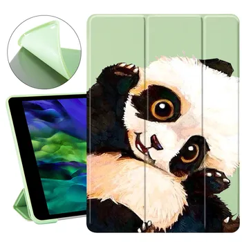 Mielas Panda ipad 4 Oro Mielas 7-osios Kartos Atveju 6-ąją Pro 11 Atveju 2020 Mini 2 3 4 5 Padengti Minkštos Silikono Pro 9.7 10.5 Oro 3