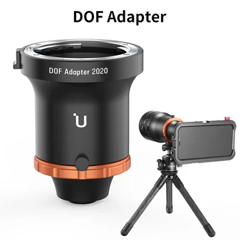 Ulanzi Atnaujinta DOF Fotoaparato Objektyvo Adapterį EF Mount viso Kadro Fotoaparato Objektyvo Adapteris Išmanųjį telefoną SLR/DSLR & Kinas 