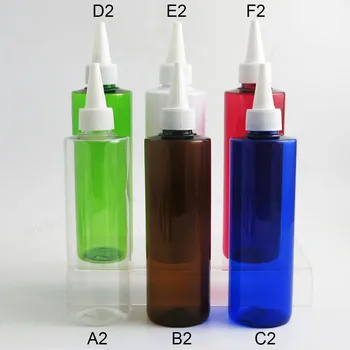 20 x 250ml Daugkartiniai Twist vape butelį Plastiko Butelių squeezable nuleisti išpilstytojas dėl kvapiųjų medžiagų ir skysčių Talpyklos