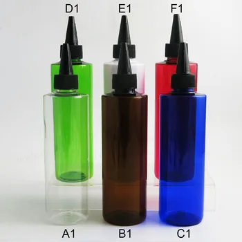 20 x 250ml Daugkartiniai Twist vape butelį Plastiko Butelių squeezable nuleisti išpilstytojas dėl kvapiųjų medžiagų ir skysčių Talpyklos