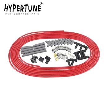 Hypertune - 10m / Set žvakės Laidai Spiraliniai Core 8.5 mm, Raudonos, Chrysler Hemi Pro Akcijų 