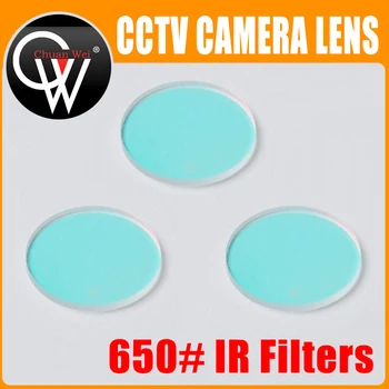 650 SPINDULIŲ filtras Tinka naudoti su M12 sąsaja ir M14 sąsaja CCTV lens