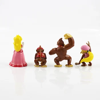 10vnt/Set Anime ir Animacinių filmų Grybų Beždžionė, Drakonas Princesė PVC Veiksmų Skaičius, Žaislai, Lėlės Modelis
