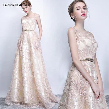Plus size bridesmaid dresses naujas bordo nėrinių sidabras, auksas Varčias ALine chalatas de soirée de mariage elegantiškas šalis suknelė ilgai