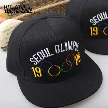 2020 kpop BIGBANG saulės, skrybėlę, PAGAMINTI KELIONIŲ pačiame skyriuje Olimpinių žiedų GD beisbolo kepuraitę hip-hop skrybėlę WarBLade