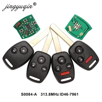 Jingyuqin Nuotolinio Klavišą S0084-A 313.8 MHz Honda CIVIC STREAM su ID46 (7961) Lustas Automobilių Signalizacijos Kontrolės