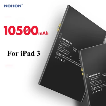 Nohon Baterija iPad 3 4 A1389 10500mAh 3 A1403 A1416 A1430 A1430 A1433 A1458 iPad3 iPad4 Bateria 