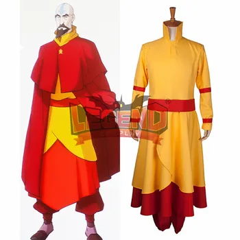 Legenda, Korra Tenzin Cosplay Kostiumų Suaugusiųjų Helovinas Užsakymą Pagaminti aprangą su red cape