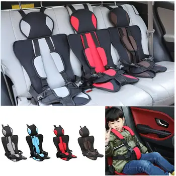 Kūdikiams Saugių Seat Portable Reguliuojamas Apsaugoti Atnaujinta Versija Sustorėjimas Sponge Vežimėlis Accessories Vaikai Vaikai, Sėdynės Su Diržais