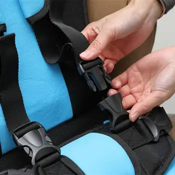 Kūdikiams Saugių Seat Portable Reguliuojamas Apsaugoti Atnaujinta Versija Sustorėjimas Sponge Vežimėlis Accessories Vaikai Vaikai, Sėdynės Su Diržais